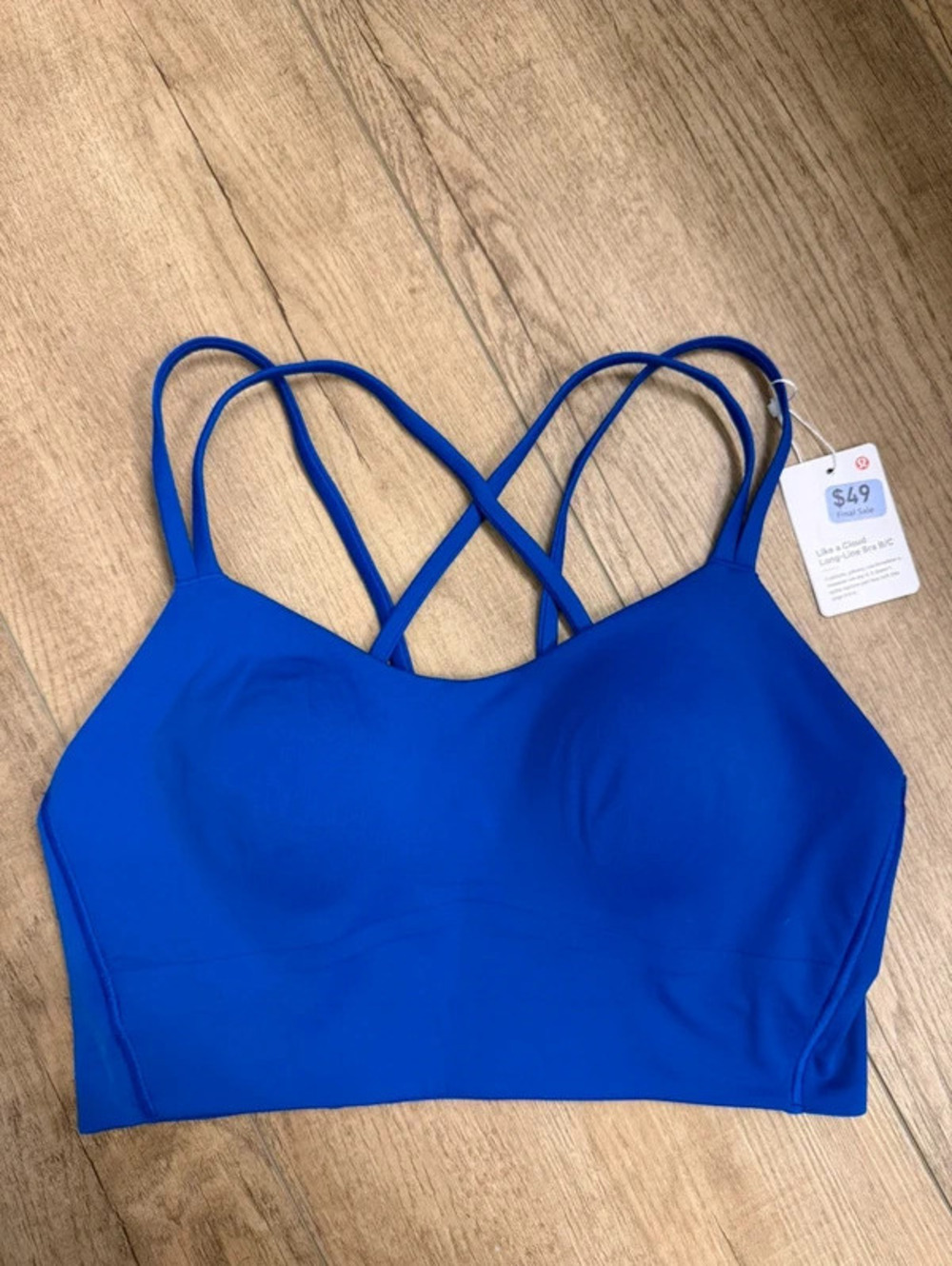 Lululemon Like a Cloud Longline Bra B/C Size 8